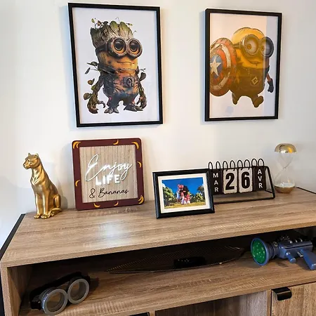 Le Repaire Des Minions - 10' - Familial Appartement Bailly-Romainvilliers